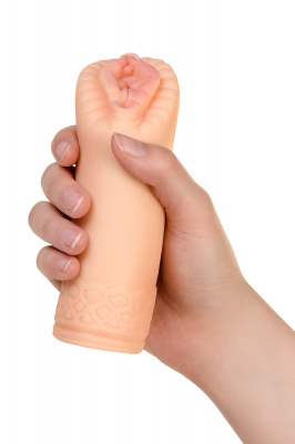 Мастурбатор реалистичный Juicy Pussy by TOYFA Hot Bloom, вагина, TPR, телесный, 15 см арт. 893009