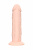 Фаллоимитатор RealStick Silicone Jared L, сайлекспан, телесный, 18 см арт. 9420011