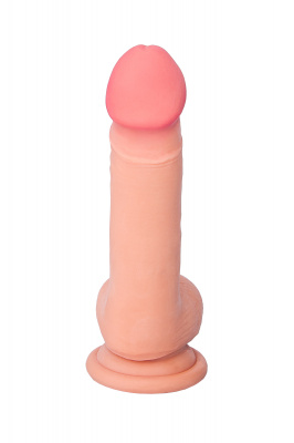 Реалистичный фаллоимитатор TOYFA RealStick Elite Nathan, TPR, телесный, 18,5 см арт. 982004-1
