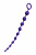 Анальная цепочка ToDo by Toyfa Grape, силикон, фиолетовая, 35 см, Ø 2,7 см арт. 356005