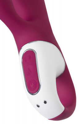Вибратор Satisfyer Hot Bunny с клиторальным стимулятором, красный арт. 4001678