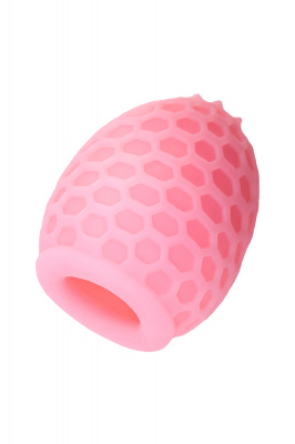 Мастурбатор A-Toys Pufl, розовый, ТРЕ, 6 см Ø 2,7 см арт. 763015