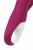 Вибратор Satisfyer Hot Bunny с клиторальным стимулятором, красный арт. 4001678