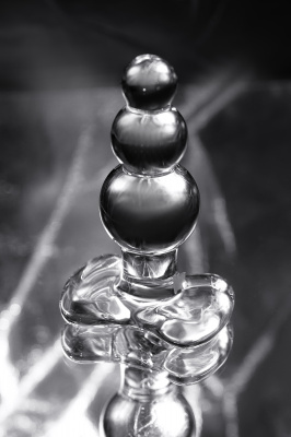 Анальная втулка Sexus Glass, стекло, прозрачная, 10,5 см, Ø 3,5 см арт. 912178