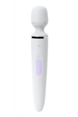 Нереалистичный вибратор Satisfyer Woman Wand, ABS пластик, белый, 34 см. арт. J2018-47-2