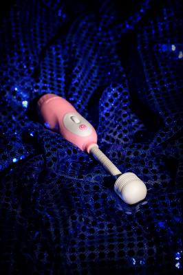 Вибромассажёр LaFree DENMA Magic Eyes, ABS пластик, розовый, 20.4 см арт. ME-11