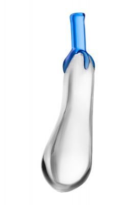Нереалистичный фаллоимитатор Sexus Glass, Стекло, Прозрачный, 14,5 см арт. 912155