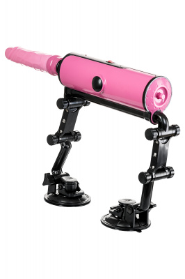 Секс-машина Pink-Punk, MotorLovers, ABS, розовый, 36 см арт. 456602
