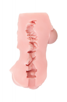 Мастурбатор реалистичный TOYFA Juicy Pussy Little flower, TPE, телесный, 11,5 см арт. 893040