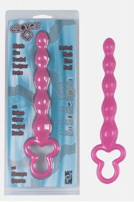 Втулка анальная 18 см розовая Clover Anal Rod арт. 50782