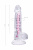 Гибкий фаллоимитатор A-Toys by TOYFA Paret, TPE, прозрачный, 18 см арт. 762004