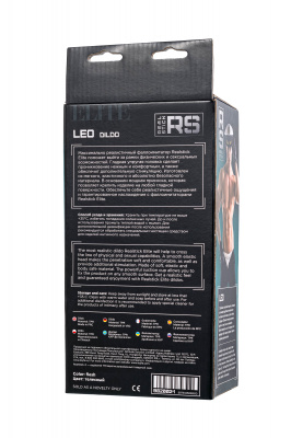 Реалистичный фаллоимитатор TOYFA RealStick Elite DILDO, TPR, телесный, 20 см арт. 982002-1