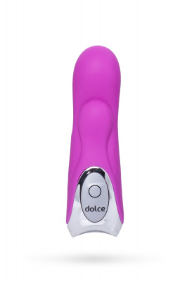 Вибратор TOYFA Dolce Jaden, силикон, розовый, 12,5см арт. 591006