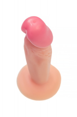 Реалистичный фаллоимитатор RealStick Nude Vere, PVC, телесный, 11 см арт. 582017