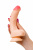 Реалистичный фаллоимитатор RealStick Nude Nash, PVC, телесный, 18 см арт. 582022