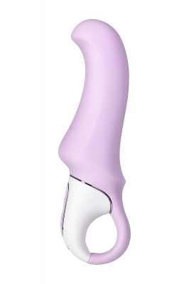 Нереалистичный вибратор Satisfyer Vibes Charming Smile, силикон, фиолетовый, 18,7 см. арт. EE73-827-1017