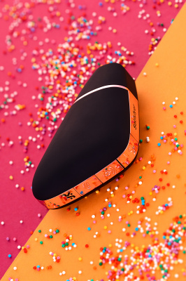 Вакуум-волновой бесконтактный стимулятор клитора Satisfyer Love Triangle,ABS пластик+силикон, Черный арт. J2018-57-1