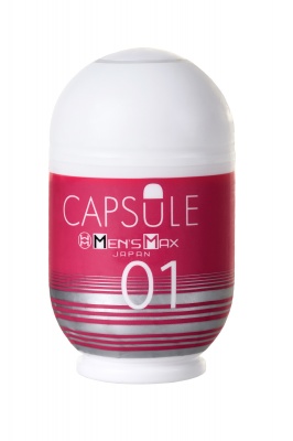 Мастурбатор нереалистичный, CAPSULE 01, Dandara, MensMax, TPE, розовый, 8  см арт. MM-14