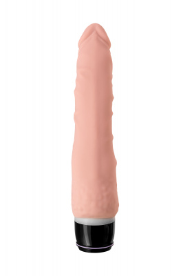 Реалистичный вибратор A-Toys by TOYFA Akin, силикон, телесный, 20,2 см арт. 761039