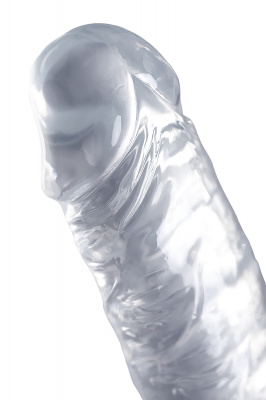 Фаллоимитатор двусторонний TOYFA Double Dildo, TPR, прозрачный, 40 см арт. 882022