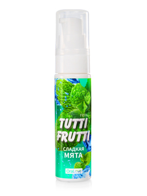 Гель TUTTI-FRUTTI СЛАДКАЯ МЯТА  серии OraLove 30 г  арт. LB-30011 арт. LB-30011
