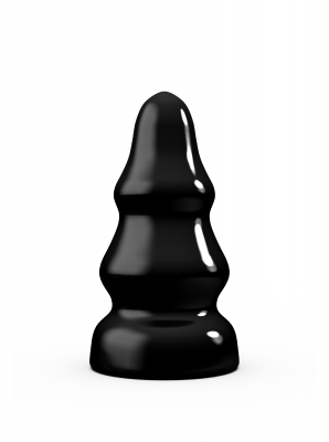 ПЛАГ-МАССАЖЕР ДЛЯ ПРОСТАТЫ BLACK MAGNUM 18 В ЛАМИНАТЕ L 205/180 мм, D 96,6 мм, ц арт. 421800