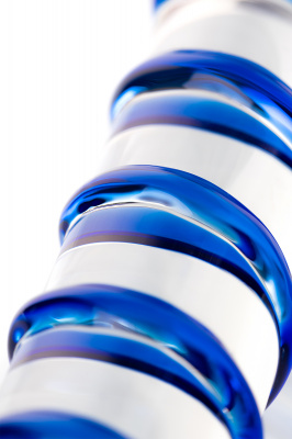 Нереалистичный фаллоимитатор Sexus Glass, стекло, прозрачный, 18 см арт. 912069