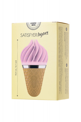 Вибромассажер Satisfyer layons Sweet Treat , Силикон, Розовый, 10,4 см арт. EE73-581-0719
