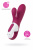 Вибратор Satisfyer Hot Bunny с клиторальным стимулятором, красный арт. 4001678