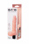 Реалистичный вибратор A-Toys by TOYFA Multi-Speed, TPE, телесный, 20 см арт. 761005