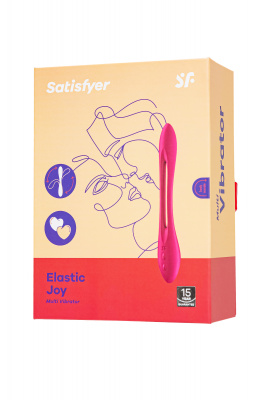 Многофункциональный вибратор для пар Satisfyer Elastic Joy, красный арт. 4007595