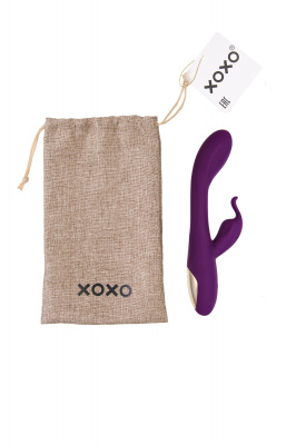 Мешочек XOXO, текстиль, коричневый, 24,5*14 см арт. 253001