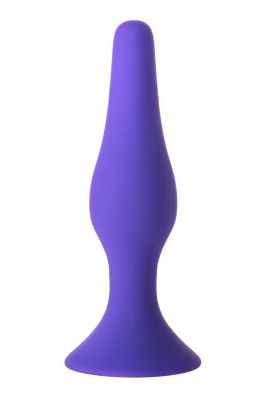 Анальная втулка TOYFA A-Toys  , Силикон, Фиолетовый, 11,3 см арт. 761302