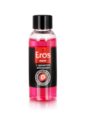 МАСЛО МАССАЖНОЕ "EROS FANTASY" (с ароматом земляники)  флакон 50 мл арт. LB-1300 арт. LB-13006