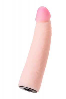 Страпон на креплении TOYFA RealStick Strap-On Jax, TPR, телесный, 17,9 см арт. 972002