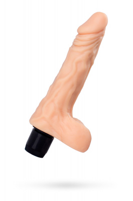 Реалистичный вибратор A-Toys by TOYFA Multi-Speed, TPE, телесный, 20 см арт. 761005