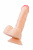 Реалистичный фаллоимитатор RealStick Nude Shaw, PVC, телесный, 17 см арт. 582020