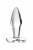 Анальная втулка Sexus Glass, стекло, прозрачная, 10,5 см, Ø 3,5 см арт. 912131 Анальная втулка Sexus Glass, стекло, прозрачная, 10,5 см, Ø 3,5 см арт. 912131