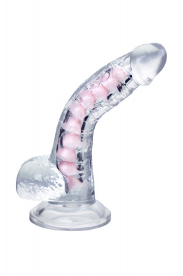 Гибкий фаллоимитатор A-Toys by TOYFA Paret, TPE, прозрачный, 18 см арт. 762004