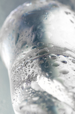 Двусторонний фаллоимитатор Sexus Glass, стекло, прозрачный, 16 см арт. 912122
