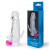 НАСАДКА ЗАКРЫТАЯ С ВИБРАЦИЕЙ "CRYSTAL SLEEVE VIBE" L 120 мм D 21 мм арт. EE-1003 арт. EE-10033