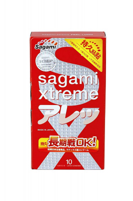 Презервативы латексные Sagami Xtreme Feel Long №10 арт. 736/1