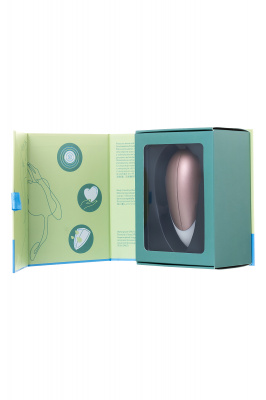 Вакуум-волновой бесконтактный стимулятор клитора Satisfyer Pro Deluxe NG, ABS пластик, розовый, 11см