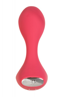 Анальная вибровтулка Satisfyer Backdoor Lover, красная, 11,2 см арт. J2018-112-2