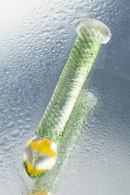 Нереалистичный фаллоимитатор Sexus Glass, стекло, прозрачный, 16,5 см арт. 912182