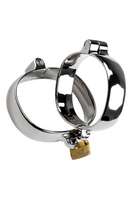 Наручники, TOYFA Metal, серебристые, 4,5Х5,5см арт. 717114