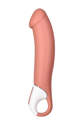 Нереалистичный вибратор Satisfyer Vibes Master, силикон, бежевый, 23,5 см. арт. EE73-862-1017