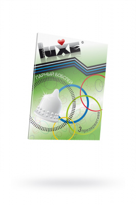 Презервативы Luxe КОНВЕРТ, Парный бобслей, 18 см., 3 шт в упаковке арт. 701