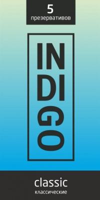ПРЕЗЕРВАТИВЫ INDIGO CLASSIC № 5 (КЛАССИЧЕСКИЕ), 5 штук арт. classic № 5