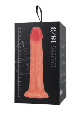 Фаллоимитатор реалистичный, RealStick CALIBER, 18 см, Ø3 арт. 983009